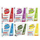 Pruva Akademi 8.Sınıf Sorular Konuşuyor Soru Bankası Seti 6 Kitap