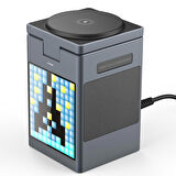 Mioji Mio Cube 5 Saatli ve BT Hoparlörlü 5in1 Telefon Tutucu - Siyah