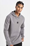 DeFactoFit Standart Fit Kapüşonlu Sporcu Sweatshirt D0925AX24AUGR211
