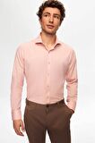 Ds Damat Slim Fit Gül Kurusu İtalyan Yaka Gömlek 2HF02ORT5185 2HF02ORT5185