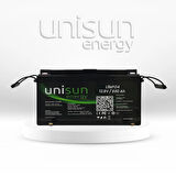 12,8V 600AH Lifepo4 Batarya + Ekran + Bluetooth ( 12V Sistem ) Unisun Enerji