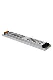 12,5 Amper Slim Kasa Şerit Led Trafosu 12 Volt Soğutmalı Kasa Fansız