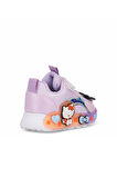 Günlük Kız Çocuk Spor Ayakkabı Hello Kitty Simli Süs Detay Işıklı Taban Lastik Bağcık Sneaker 120