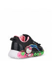 Günlük Kız Çocuk Spor Ayakkabı Hello Kitty Simli Süs Detay Işıklı Taban Lastik Bağcık Sneaker 120