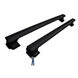 Audi 90 1987 - 1991 Model Arası Uyumlu Ara Atkı Tavan Barı Trophy Siyah