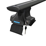 Hyunda Accent Era 2006 - 2011 Model Arası Uyumlu Ara Atkı Tavan Barı Trophy Siyah