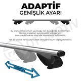 İnfiniti QX80 Ara Atkı Tavan Taşıyıcı Barı Gri 2014 Model ve Sonrası