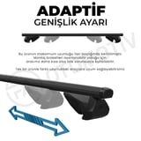 İnfiniti QX56 Ara Atkı Tavan Taşıyıcı Barı Siyah 2011 - 2013 Model