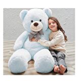 120 cm Papyonlu Sevimli Peluş Şaşkın Ayı - Sevgiliye Özel Hediye