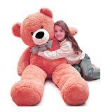 120 cm Papyonlu Sevimli Peluş Şaşkın Ayı - Sevgiliye Özel Hediye