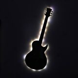 Veraart Işıklı  Uv Baskılı Duvar Dekorlu Gece Lambası Gitar 90 cm