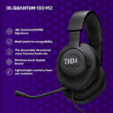 JBL Quantum 100M2 Kablolu Gaming Kulaklık, Siyah
