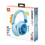 JBL JR470NC, Noise Cancelling Çocuk Kulaklığı, Mavi