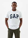 GAP 856659003 V-Everyday Soft Basic Logo T Erkek Tişört