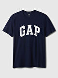 GAP 856659004 V-Everyday Soft Basic Logo T Erkek Tişört