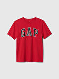GAP 708370000 V-Bas Ss Logo Tee Erkek Çocuk Tişört