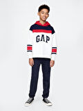 GAP 743964004 V-Frch Ft Bas Heritage Logo Jog Erkek Çocuk Eşofman Altı