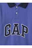 GAP Erkek Çocuk Logo Colorblock Pique Polo Yaka Tişört 708502001