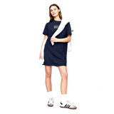 Gap V-Frch Logo Tee Dress Kadın Elbıse