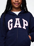 GAP 746744002 V-Frch Ft Logo Fz Kız Çocuk Eşofman Üstü