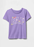 Gap Düz Mor Kız Çocuk T-Shirt 710283005