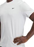 Reebok 100075782 ATHLETE TEE 2.0 RBK-CH Gri Erkek Yuvarlak Yaka Standart fit T-Shirt