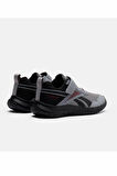 Reebok RUSH RUNNER 5 ALT 100202261 Erkek Çocuk Spor Ayakkabı Gri Siyah 28-34 