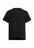 100205542 ACTIV COLL RBK-CHILL+DREA Siyah Yuvarlak Yaka Regular Fit Baskılı Kadın T-Shirt