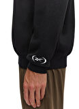 Siyah Erkek Kapüşon Yaka Normal Kalıp Sweatshirt 100205188 REEBOK HOOPWEAR HOODIE