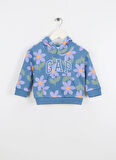 Gap Baskılı Kız Çocuk Sarı Sweatshırt 793465000