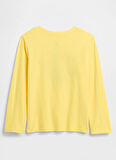 Gap Baskılı Sarı Bebek T-Shirt 791319001-A