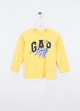 Gap Baskılı Sarı Erkek Çocuk T-Shirt 791319001