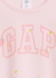 Gap Pembe Kız Çocuk Desenli Elbise 871610000