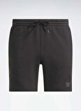 100214084 ICON ELEMENTS SHORT Siyah Lastikli Bel Regular Fit Erkek Şort