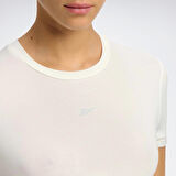 REEBOK RBK-CHILL ATHLETIC TEE Kadın Ekru Tişört 100214671