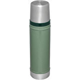 Stanley Klasik Vakumlu Çelik Termos 0,60 Lt Hammertone Green