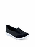Kadın Fileli Rahat Memory Taban Bağlı Sneaker