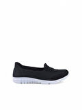 Kadın Fileli Rahat Memory Taban Bağlı Sneaker