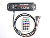 Pioneer Ip-bus Aux Menülü Teyp Uyumlu Mikrofonlu Usb-bt-mp3 Çalar 12v Montaj Kutulu