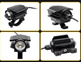 Motosiklet Sis Led Beyaz ve Sarı ışık ( 2 Adet Led, 1 Adet Anahtar )
