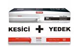 COOK Bas & Kes Streç Kesici Beyaz + 60 metre Yedek Film