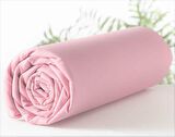 Maki %100 Pamuklu Pembe 120x200+50x70 Tek Kişilik Lastikli Çarşaf Takımı
