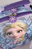 DEKOMUS LİSANSLI ELSA FROZEN "BESLENME ÇANTASI,BESLENME KABI VE 500 ML TRITAN MATARA OKUL BESLENME SETİ 