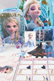 DEKOMUS LİSANSLI ELSA FROZEN "OKUL ÇANTASI,KALEM VE BESLENME ÇANTASI,BESLENME KABI VE 500 ML TRITAN MATARA OKUL SETİ 