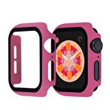 Smcase Apple Watch 40 mm Uyumlu Tam Kapatan Cam Tam Kapatan Gard Ekran Koruyucu