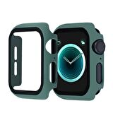 Smcase Apple Watch 40 mm Uyumlu Tam Kapatan Cam Tam Kapatan Gard Ekran Koruyucu