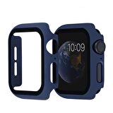 Smcase Apple Watch 38 mm Uyumlu Tam Kapatan Cam Tam Kapatan Gard Ekran Koruyucu
