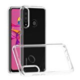 Smcase Huawei Y6P Kılıf Gard Darbe Korumalı Silikon  Nano Ekran Koruyucu