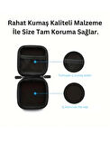 🎧 Lüks Depolama Kutusu – Sert Kulaklık Çantası 🎒 | AirPods & EarPods Uyumlu 🔒💼