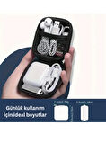 🎧 Lüks Depolama Kutusu – Sert Kulaklık Çantası 🎒 | AirPods & EarPods Uyumlu 🔒💼